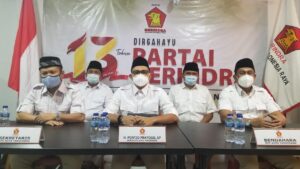 Sosialitas Partai Gerindra Indonesia Dihari Ulang Tahun Ke-13 Serentak Di Seluruh DPC Yang Ada Di Indonesia