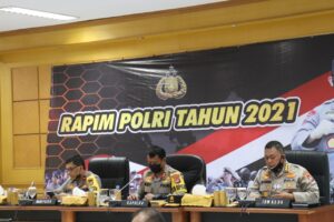 Polda Banten Gelar Rapim Polri tahun 2021, Siap Dukung Program Prioritas Kapolri
