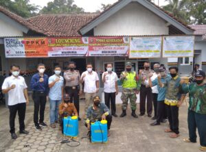 Polres Pesawaran Resmikan Desa Kalirejo Menjadi KTN