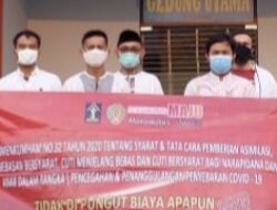 Rutan kelas 1 Tangerang mengeluarkan 8 (delapan) orang Napi untuk menjalani Asimilasi rumah