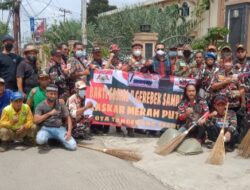 Aksi Grebek Sampah, Ini Yang Dilakukan Marcab LMP Tangsel