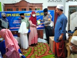 Akp Triyono : Dengan Berbagi Kasih dengan Anak Yatim, bagian Ops keselamatan Polres Cirebon Kota