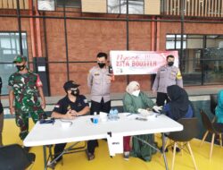 Jelang Puasa,Polsek Legok Gas Pool,Gelar Vaksin Booster Dosis 1, 2 dan 3