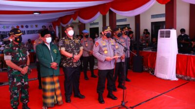 Kapolri Minta Forkopimda dan FKUB Siapkan Strategi Vaksinasi di Bulan Ramadan