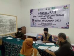 Pemdes Citeureup Salurkan BLT-DD Tahap 1 Kepada 127 KPM