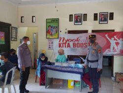 Menjelang Bulan Ramadhan Polsek Legok Terus Melakukan Vaksin Booster di 2 Lokasi Wilayah Kec Legok