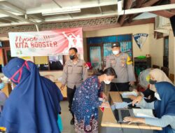 Bulan Ramadhan Polsek, Legok Buka Dua Gerai Vaksin Booster di  Wilkum Polsek Legok