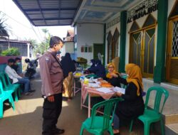 200 Orang Warga Cirendeu Ikut Vaksin Booster yang di Adakan Polsek Ciptim