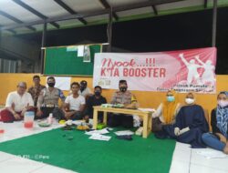 Antusias Warga Kedaung, Ikut Vaksin Booster yang di Gelar Polsek Pamulang