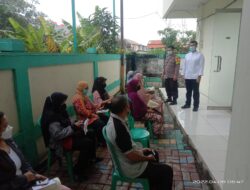 Polsek Ciputat Timur, Gelar Vaksin Booster di Kelurahan Serua