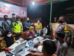 Polsek Legok Gelar Vaksin Booster di 2 Titik Lokasi