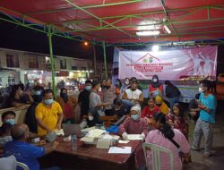 Tak Kenal Waktu dan Lelah Polsek Legok Layani Warga Yang Mau Vaksin Booster