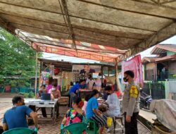Polsek Ciputat Timur Gelar Vaksin Booster di lapangan Futsal