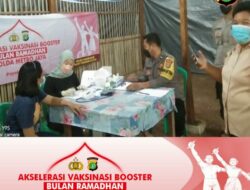 Perkuat Akselerasi Vaksinasi Nasional Polsek Pagedangan Gelar Vaksin Booster Setiap Hari