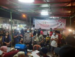 Meriah, 2 Lokasi Gerai Vaksinasi Booster Polsek Legok Ramai didatangi Masyarakat untuk melaksanakan Vaksinasi Booster