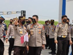 Wakapolda Jabar Cek Kesiapan Rest Area Jalur Tol di Wilayah Hukum Polresta Cirebon