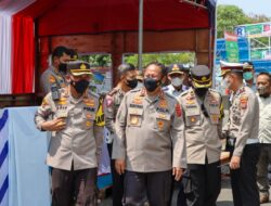 Jelang Arus Mudik Kapolda Jabar Laksanakan Peninjauan Pos Pelayanan Weru