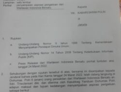 Kabareskrim Tangani Berkas LI Zulkarnaen Sebut Wartawan Tidak UKW Wartawan Abal-Abal