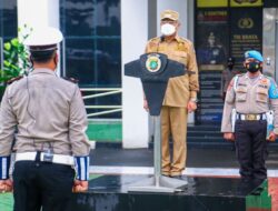 Walikota Benyamin Davnie pimpin Apel Gelar Pasukan Operasi Ketupat Tahun 2022 Polres Tangsel