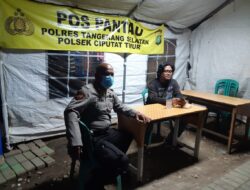 Demi Keamanan lingkungan Polsek Ciputat Timur Pantau Pos Pantau Jombang