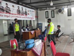 Polsek Kedokan Bunder Gencar Menggelar Layanan Vaksinasi Menjelang Idul Fitri 1443 H