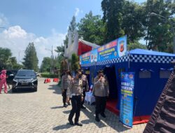 AKP Triyono  Jajaran Sat Lantas Polres Ciko Melaksanakan Pam One Way Tol Palikanci Di Rest Area 207.A