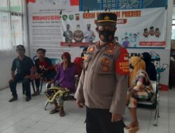 PPKM Berlanjut Polsek Bongas Terus Genjot Capaian Vaksinasi