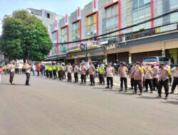 Apel Gabungan Polsek Ciputat Timur Pengamanan Unras KMB, UMJ,