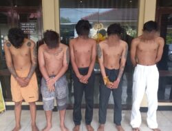 Polres Indramayu Amankan Lima Remaja Anggota Geng Motor