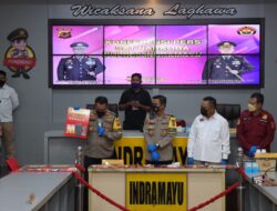 Polres Indramayu Gelar Konferensi Pers Ungkap Kasus Tindak Pidana Narkotika