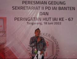 Kantor Sekretariat PD IAI Banten Diresmikan