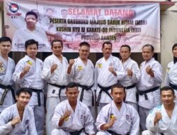 Kompetisi Karateka Sabuk Hitam Gelar Latihan Johujyutsa  Tingkat Provinsi Banten