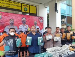 Sat Resnarkoba Polres Tangsel Tangkap 4 Pelaku Pengedar Ganja Siap Edar