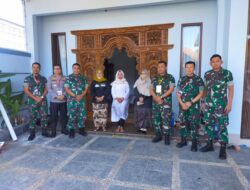 Danramil 0620-21/ Suranenggala Dampingi KKL Wilhan Pasis Dikreg LXII Seskoad Thn 2022 Kunjungi Kadin Kab Cirebon