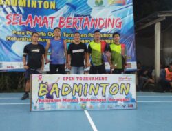 PB CML Kp Sengkol Kelurahan Muncul, Kecamatan Setu, mengelar Turnamen Bulu Tangkis Cup ke 2 2022 di Lapang Citra Muda Larangan Bulu Tangkis