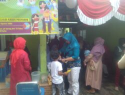 Desa Tonjong Gelar Kegiatan Bulan Imunisasi Anak Nasional (BIAN)