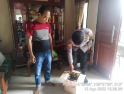 Polsek Garawangi Gelar Razia Miras