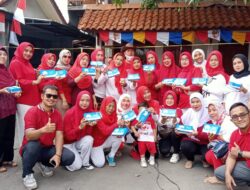 Menyambut Hari Jadi RI Ke-77 Tahun, Warga Jurang Mangu Timur Adakan Lomba Gerak Jalan