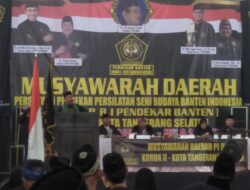 Musyawarah Daerah PPPSBBI Pendekar Banten Korda ll, Acara Diselenggarakan Di GOR Kecamatan Pondok Aren