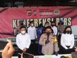 Kapolres Cirebon Kota, Gelar Konpres ungkap Pelaku Mucikari Prostitusi anak dibawah umur