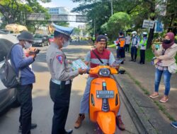 Tingkatkan Tertib Berlalu Lintas, Satlantas Polres Tangsel Gelar Operasi Zebra Jaya