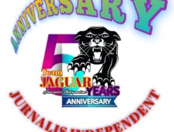 Tim Jaguar Jurnalis Independent Rayakan HUT Anniversary Yang Ke -5 Tahun 2022