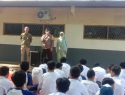 Maraknya Kenakalan Remaja Polsek Ciputat Beri Himbauan Kepada Murid SMP Tirta Buaran