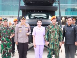 Tingkatkan Sinergitas Kapolres Majalengka Hadiri Langsung Kunjungan Panglima TNI