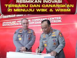 Resmikan Inovasi Terbaru Dan Canangkan ZI Menuju WBK Dan WBBM