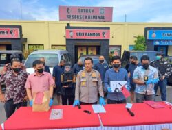 Polresta Cirebon Ungkap Kasus Pencurian Kendaraan Bermotor Roda Empat Jaringan Jawa Dan Sumatera