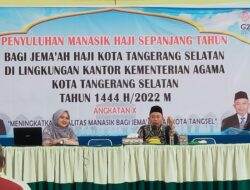 Kementerian agama Tangsel Gelar Acara Penyuluhan Manasik Haji Sepanjang Tahun