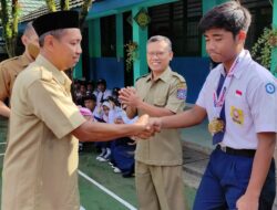 M.Triakbar Telah Mengharumkan Nama SMPN 19 Kota Tangerang Selatan Dengan Menorehkan Medali Emas Di Ajang Sepak Bola Internasional