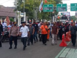 Optimalkan Pelayanan Polres Ciko Sambut Para Pendemo Sebagai Saudara