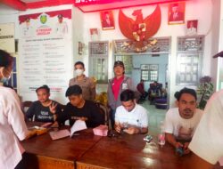 Polsek Cantigi Kawal Ketat Penyaluran BLT BBM BPNT Dan PKH Tahun 2022